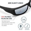 Kore Men's MAGNETIC Sunglasses | Polarized "Badlands" Wrap model