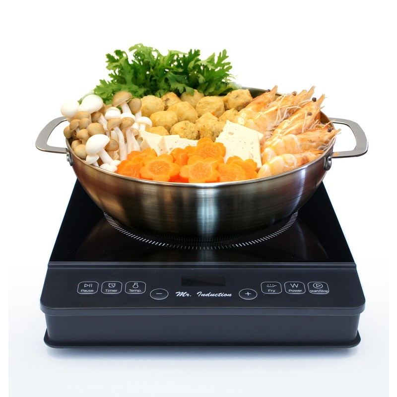 SR-1886BK: 1800W Induction Cooktop