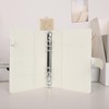 SKYDUE A5 Binder, A5 Ring Binder Faux Leather, Ring Binder