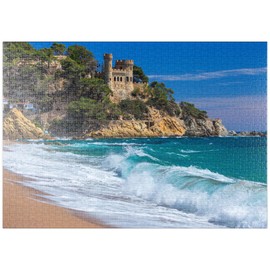 MyPuzzle Coast of Lloret de Mar, Costa Brava, Catalonia, Spain - Premium 1000 Piece Puzzle - MyPuzzle Special Collection by Puzzle Galaxy