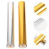 EXCEART Transfer Foil Paper 2 Rolls Toner Reactive Foil for