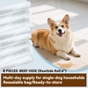 Tkacmoy Rawhide Rolls for Dogs, Long Lasting Beef Hide Chews-