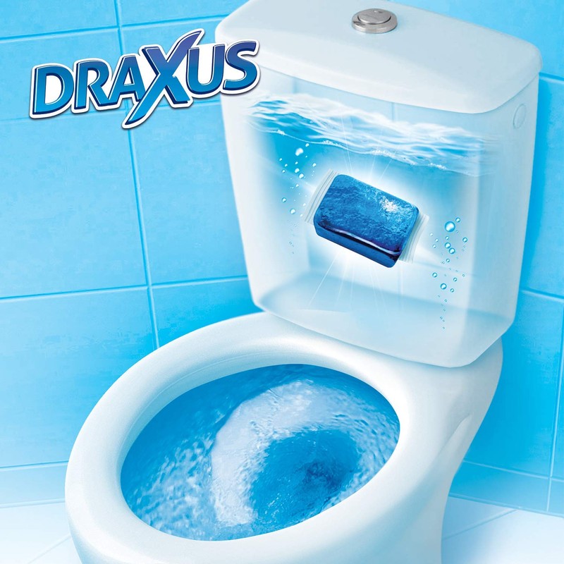 DRAXUS 8 x Cistern Tabs, Water Box Cube for the
