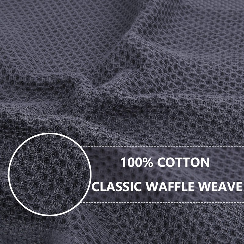 Moosfor 100% Cotton Kitchen Cleaning Cloths, Highly Absorbent Soft Dish