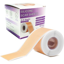 Parches de Silicona para Cicatrices Grado Médico, 1.5M*1