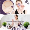 8 piezas esponja maquillaje,3 formas disponibles,beauty blender,para Juego de Esponjas