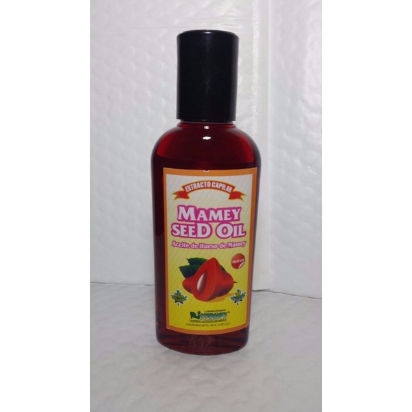 NATURAMEX MAMEY SEED OIL 3.8 FL OZ ACEITE HUESO MAMEY CAN BE GLASS CONTAINER NATURAMEX