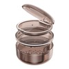 2-in-1 Retainer Case & Denture Cup for Soaking Dentures –