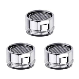 3Pcs Wear-Resistant Tap Aerator 24mm Male Tap Aerator Anti Splash Kitchen Sink Aerator Replacement Water Saver Tap Filter for Sink Taps