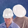 MSA Safety 10156374 V-Gard Slotted Full-Brim Hat, Hot Pink, w/Staz-On