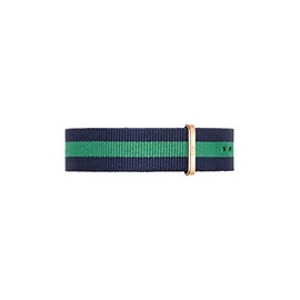 Daniel Wellington Warwick Rose Men's Multicolour Nylon Buckle Watch Strap with Pin of 20cm 0305DW