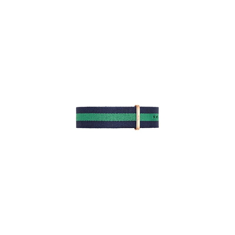 Daniel Wellington Warwick Rose Men's Multicolour Nylon Buckle Watch Strap
