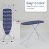 Classic 4-Leg Ironing Board with Iron Rest - Freestanding Full