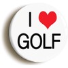 Ozorath I HEART LOVE GOLF BADGE BUTTON PIN (Size is