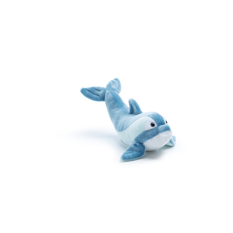 Trudi 26567 Dolphin Plush Toy, Blue, M