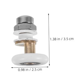 Operitacx 2stücke Duschtürrollen Für Glasschiebetüren Ersatz Beschläge Für Badezimmertüren Mit Teilen Für Einfache Installation