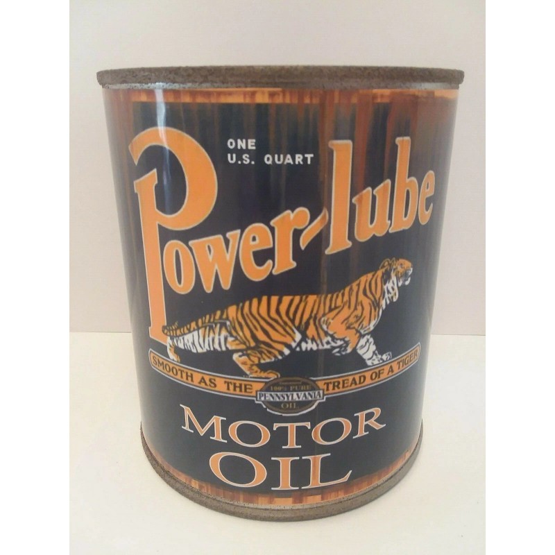 Powerlube Rusty Powerlube Motor Oil Can 1 qt. - (