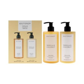 SpaceNK Beauty Space Hand Duo - Vanilla And Coconut for Unisex - 2 Pc 11.8oz Hand Lotion, 11.8oz Hand Wash