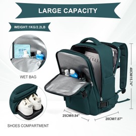 SZLX Ryanair Hand Luggage Backpack 40 x 20 x 25 cm Hand Luggage Aeroplane for Ryanair 40 x 20 x 25 Travel Backpack Women's 20L Backpack Bag Ryanair 40 x 20 x 25 Hand Luggage Laptop Backpack 14 Inch