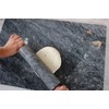 JEmarble Starry Night Pastry Board, 12-inch Length, Gray