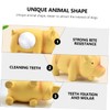 Mipcase 2pcs Latex Chewing Toys for Dogs Squeaky Molar Playthings
