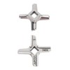 2PCS Meat Grinder Blade Knife Cutter Stainless Steel Easy Replacement