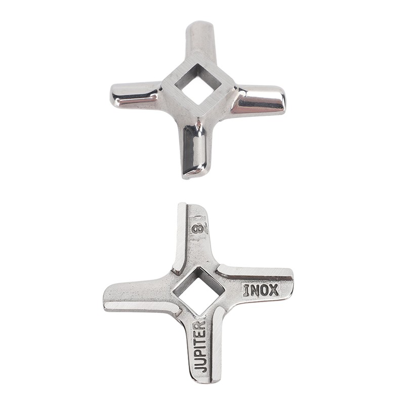 2PCS Meat Grinder Blade Knife Cutter Stainless Steel Easy Replacement