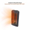 Comfort Zone 23" Indoor Quartz Tower Space Heater with Overheat
