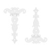 sourcing map 3.5 Inch Door Tee Hinge, 2Pcs T-Strap Hinges