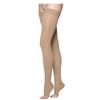 SIGVARIS Menâ€™s & Womenâ€™s Essential Cotton 230 Open Toe Thigh-Highs