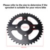 Mini Bike Sprocket 40/41/420 Chain 40T Tooth 40mm Bore Replacement