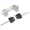 Front Door Lock Cylinder 19121155 Left Right Cylinder Barrel Set