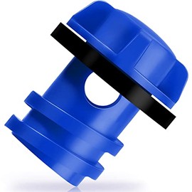 Honoson Cooler Drain Plug Replacement Parts Cooler Accessories Kit Compatible with Most Rotomolded Coolers Including Most Major Brands Small Drain Plug with Leak-Proof Design (Dark Blue)
