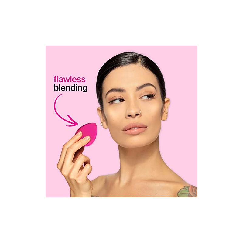 Esponja de Maquillaje para Base Líquida, Crema y Polvo, Aplicador