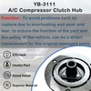 REAXOAL YB-3111 A/C Compressor Clutch Hub Compatible with 2005-2024 Ford