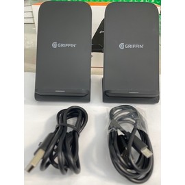 GRIFFIN  10W Wireless Charging Stand (TWO Pack) - Slate Gray