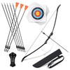 crazymouse Bow and Arrow for Teens Beginners Adults Longbow Kit