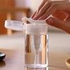 KVBUCC 4 Pieces 100ML/150ML Squeeze Bottles, Transparent Press Dispensing Bottles