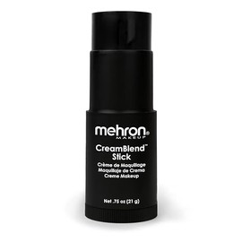 Mehron CreamBlend Stick Makeup BLACK .75 oz
