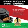 Nuwave 6-quart Brio Healthy Digital Air Fryer with One-Touch Digital