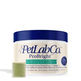 PetLab Co. PetLab Co. ProBright Dental Powder - Dog Breath Freshener - Teeth Cleaning Made Easy C Targets Tartar & Bad Breath - Formulated for Small and Extra-Small Dogs
