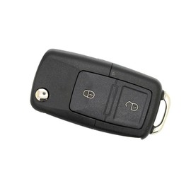 2 Button Car Key for VW MK4 Bora Golf 4 5 6 Passat Polo Touran