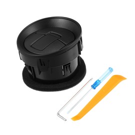 A ABSOPRO Dashboard Louver AC Heater Air Vent 9L3Z19893AA Front Interior AC Vent Duct Louvre for Ford F150 Lobo 2009-2014 Item Replacement