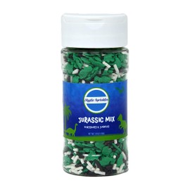 Mystic Sprinkles Confetti Sprinkle Mixes (Jurassic Confetti Mix 2.8oz)