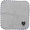 Oekaki Series 207834 Mini Towel, One Point Embroidery Handkerchief Towel,