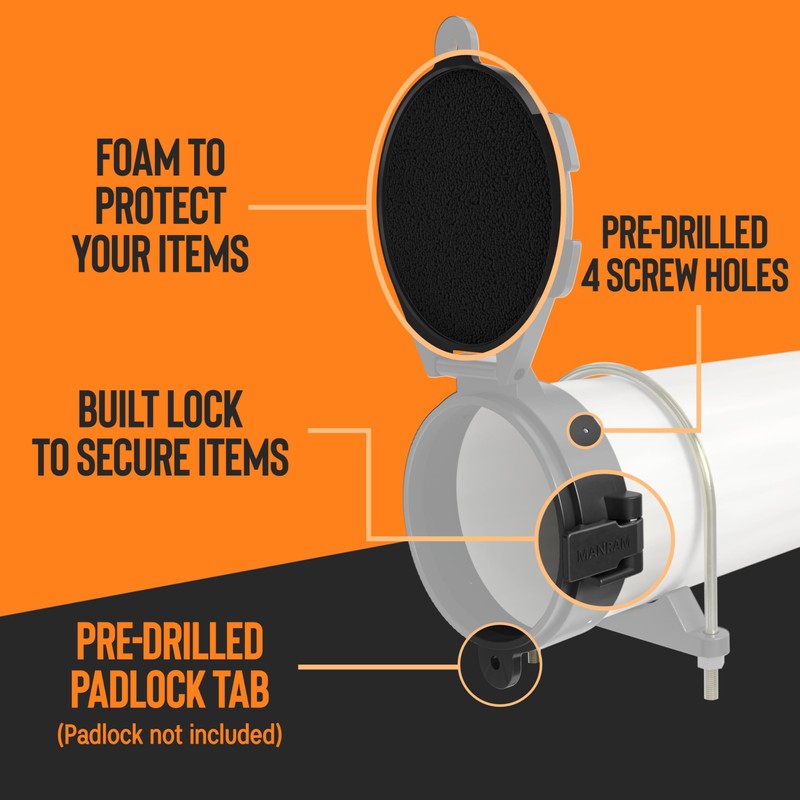 Conduit Carrier Kit 6 Inch Diameter (Black) - PVC Conduit
