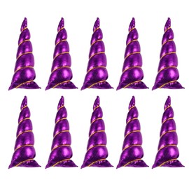 Ipetboom Unicorn Horn Headband Accessories, 10pcs Hair Band Hair Accessories Creative Headband for Birthday Party Decorations