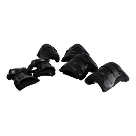 Set Protecciones Flying Eagle Lobster Negro XL Patinaje Skate Adultos                                                                                 