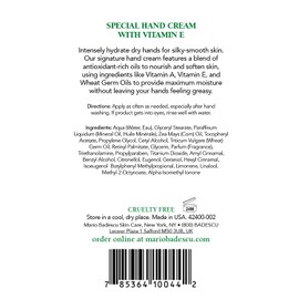 Mario Badescu Special Hand Cream with Vitamin E, 3 oz