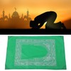 4Pcs Portable Zipper Bag Compass Muslim Prayer Mat Carpet Worship